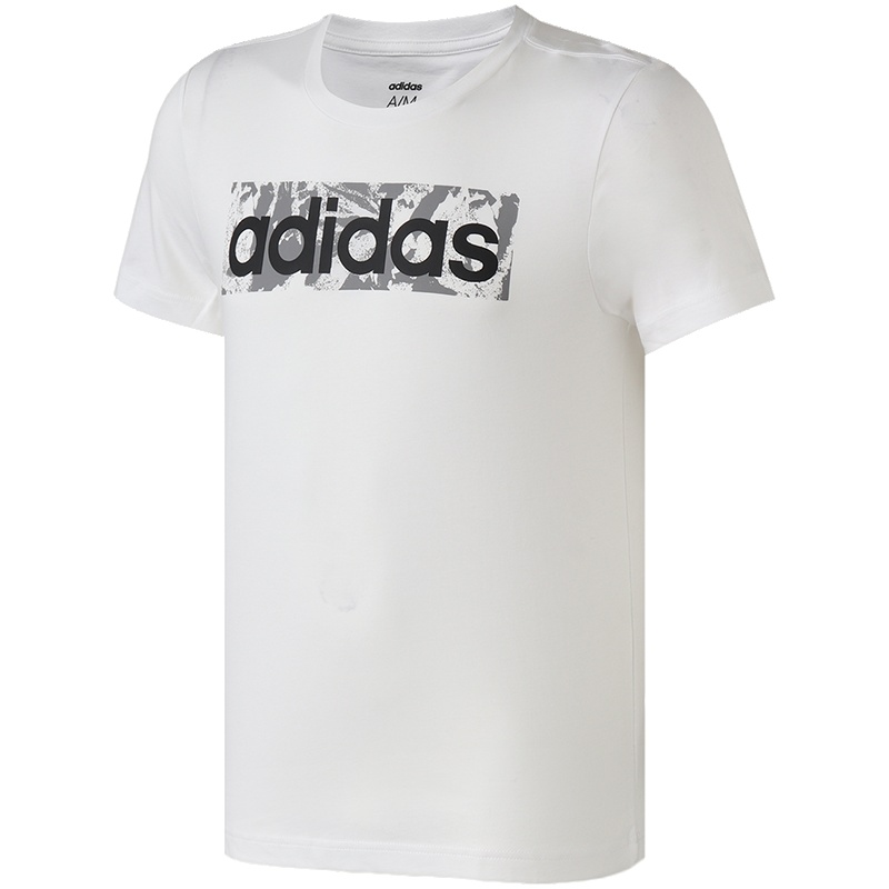 【自营】adidas男服短袖T恤休闲运动服DX2129
