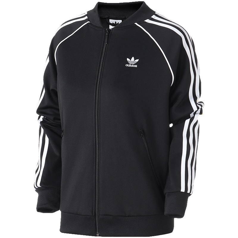 【自营】adidas阿迪达斯三叶草运动服秋冬季女装长袖夹克外套CE2392