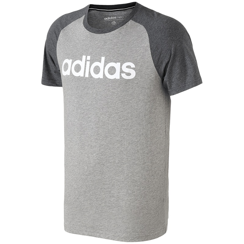 【自营】Adidas阿迪达斯NEO男装运动服休闲圆领短袖T恤CV9315