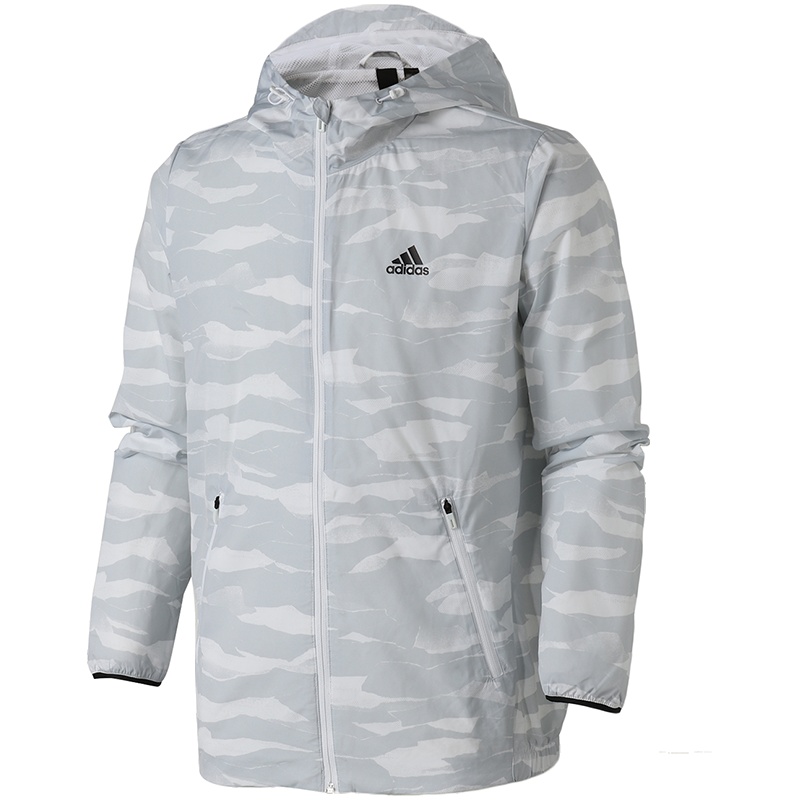 【自营】adidas男服外套夹克迷彩梭织休闲运动服DW4651