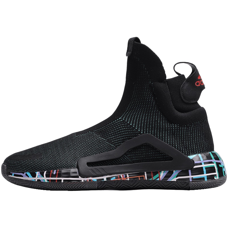 【自营】adidas男鞋篮球鞋米切尔N3XT L3V3比赛训练运动鞋BB7803