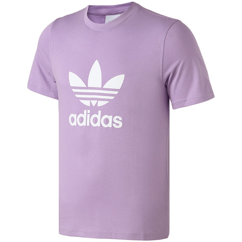 adidas阿迪达斯三叶草男装运动休闲大LOGO短袖T恤DV1643