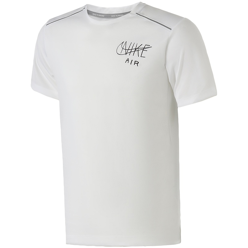 NIKE耐克男装短袖T恤2019新款时尚涂鸦LOGO休闲健身运动服AT7841