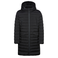 波司登BOSIDENG男士冬季常规轻薄百搭时尚中长款连帽帅气羽绒服男B70131113