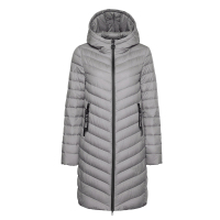 波司登BOSIDENG女士冬季常规款中长款直筒百搭时尚连帽潮轻薄羽绒服 女B70131102