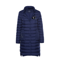 波司登BOSIDENG女士冬季常规款中长款立领精品韩范百搭时尚羽绒服 女B70132102