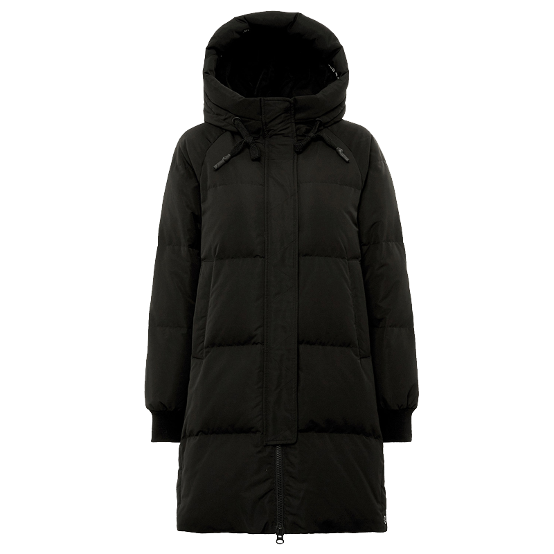 波司登BOSIDENG女士冬季常规款保暖厚中长款羽绒服 女宽松版潮外套女B70142126