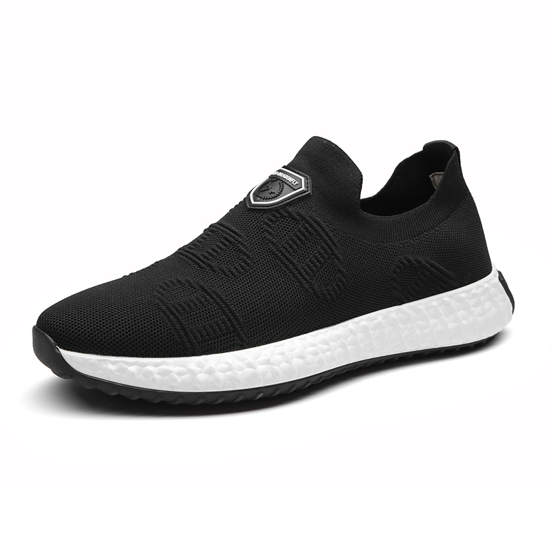 红蜻蜓男鞋春新款韩版透气运动休闲鞋厚底套脚懒人鞋跑步鞋潮