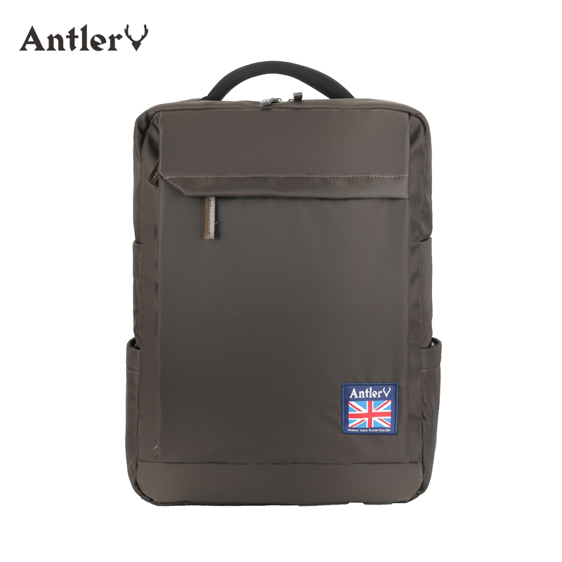 Antler/安特丽2018新款潮流电脑包英伦时尚双肩背包防水包运动休闲男包