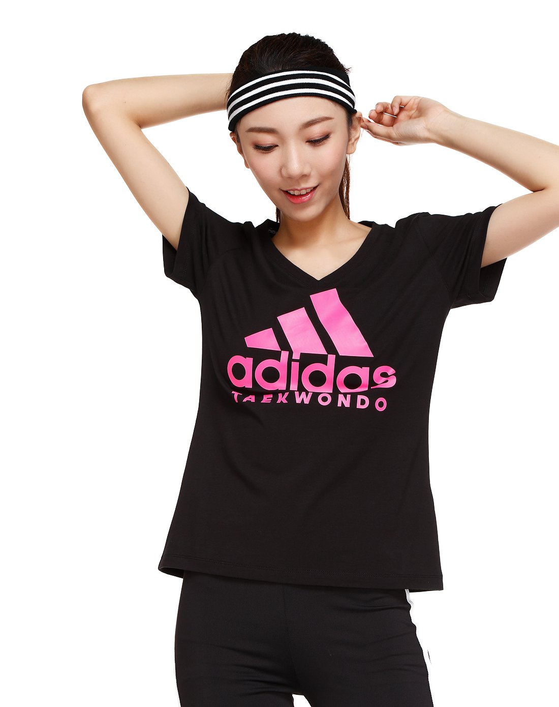 阿迪达斯adidas武道系列女装短袖T恤-ADICTTW-BP