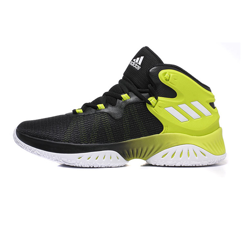 Adidas阿迪达斯男鞋中帮透气实战战靴运动篮球鞋BY3789