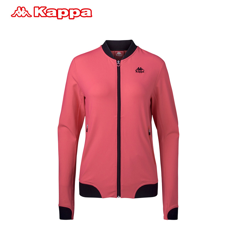 Kappa/背靠背运动卫衣女款卡帕运动衣运动外套正品K0762WK10D