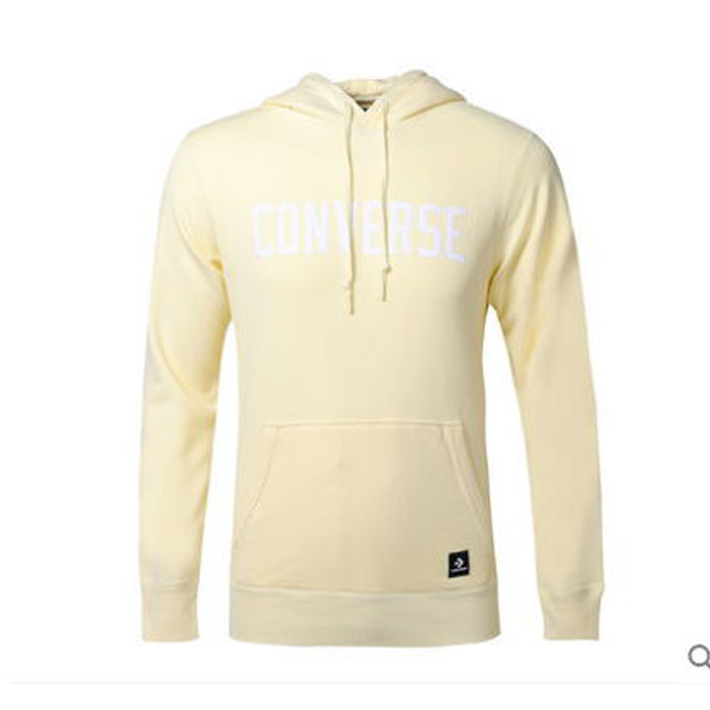 CONVERSE匡威男装运动服连帽休闲卫衣针织印花套头衫10007813-A0