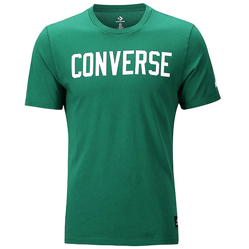 CONVERSE匡威男装春季运动圆领短袖字母休闲T恤10007843-A02