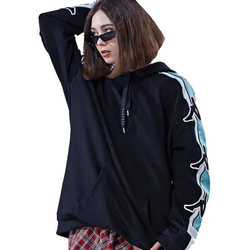 KAPPA/卡帕专柜男子女子运动服春情侣串标卫衣K08W2MT50