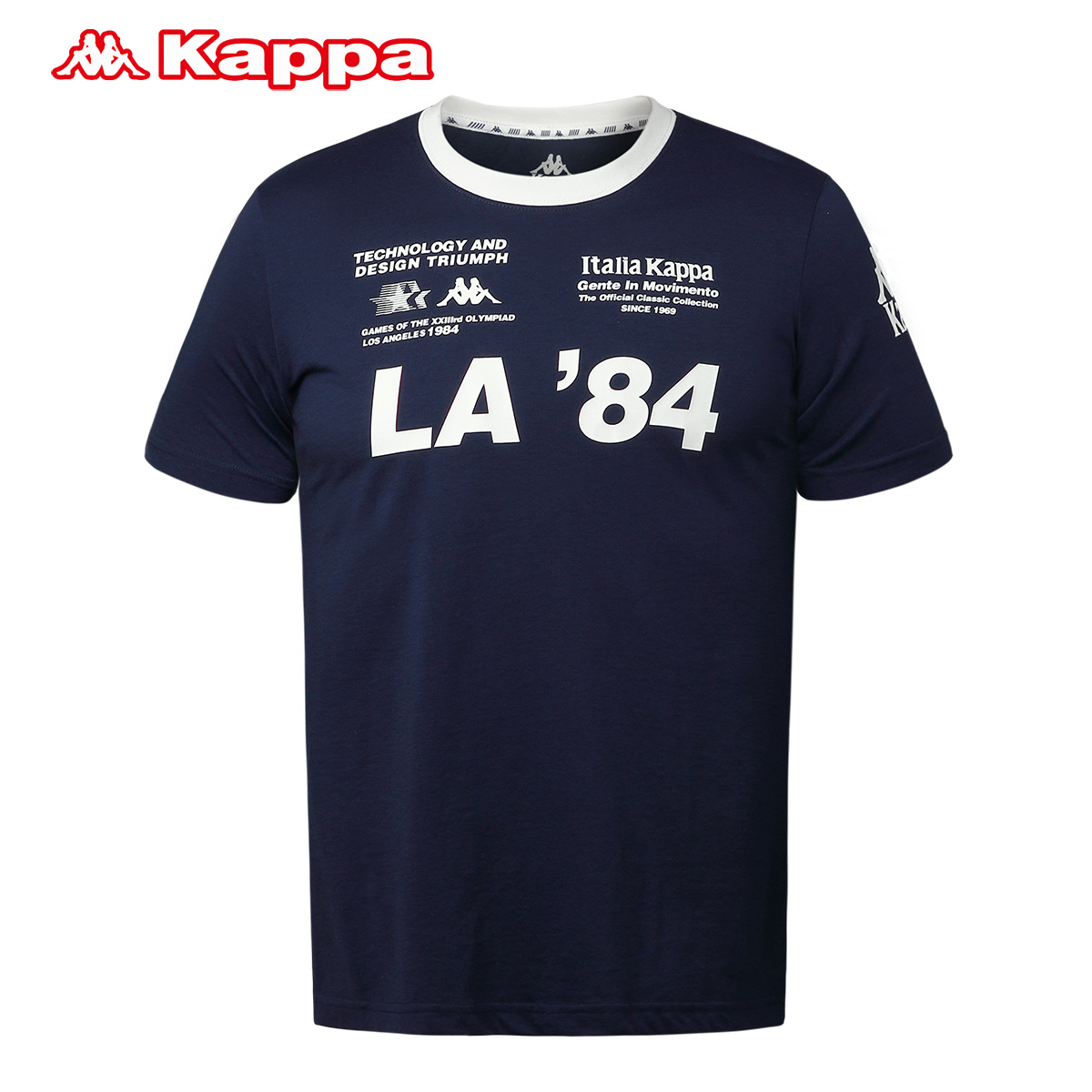 KAPPA/卡帕专柜男子运动服休闲圆领短袖T恤夏款|K0612TD26