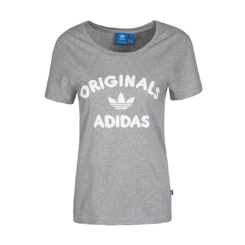 Adidas阿迪达斯三叶草女短袖夏季休闲运动T恤BS0767