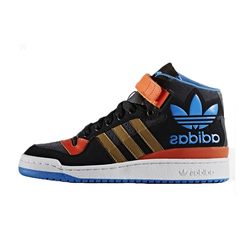 adidas阿迪达斯三叶草男鞋运动经典休闲高帮板鞋BB4990