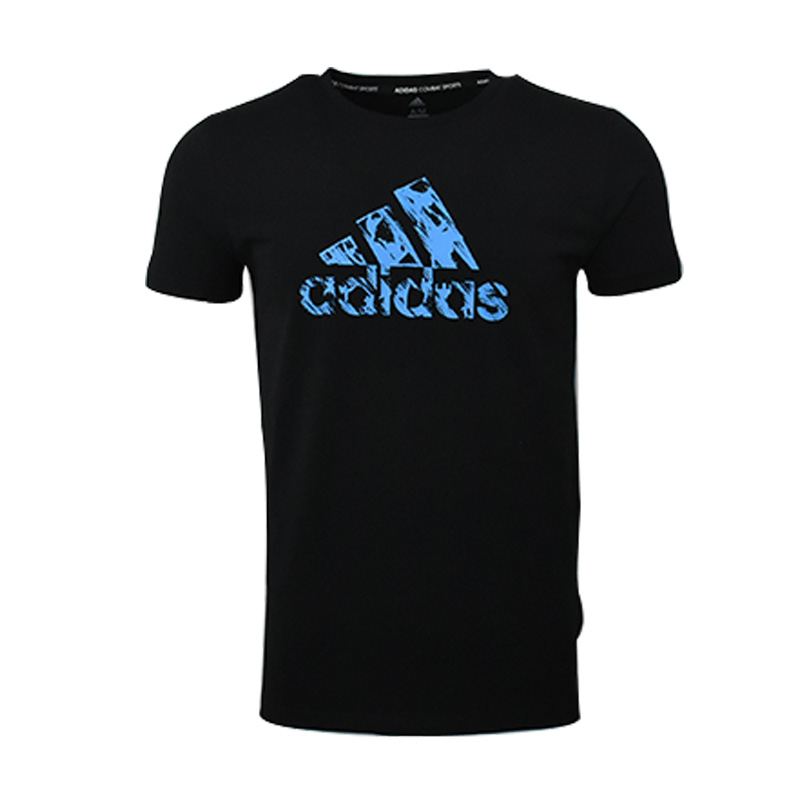 阿迪达斯adidas夏季男子短袖 运动休闲跑步透气T恤-ADITSG2SMU-BBU-1