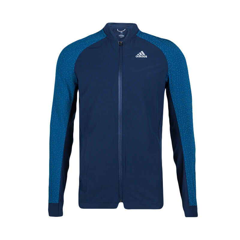 Adidas阿迪达斯男装休闲运动防风舒适跑步夹克外套CE8410