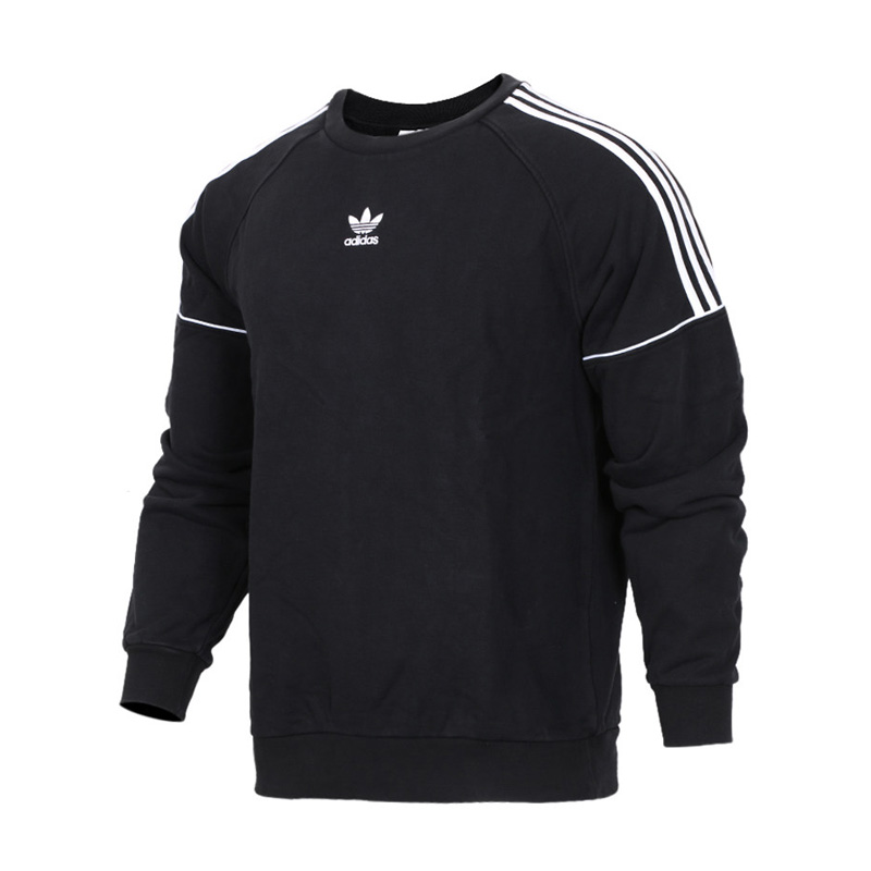 阿迪达斯男装春季运动服休闲圆领卫衣套头衫-CE4832