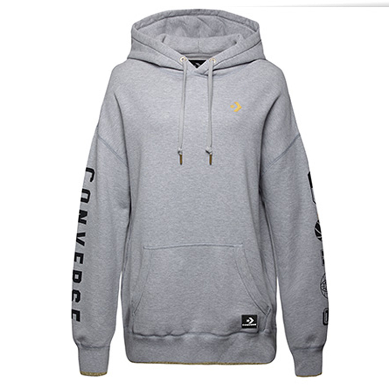 匡威女卫衣春季连帽长袖运动休闲卫衣套头衫10006453-A02