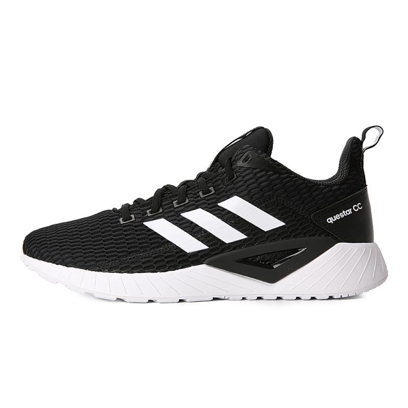 ADIDAS阿迪达斯男鞋18夏季QUESTARCC网面透气跑步鞋DB1159