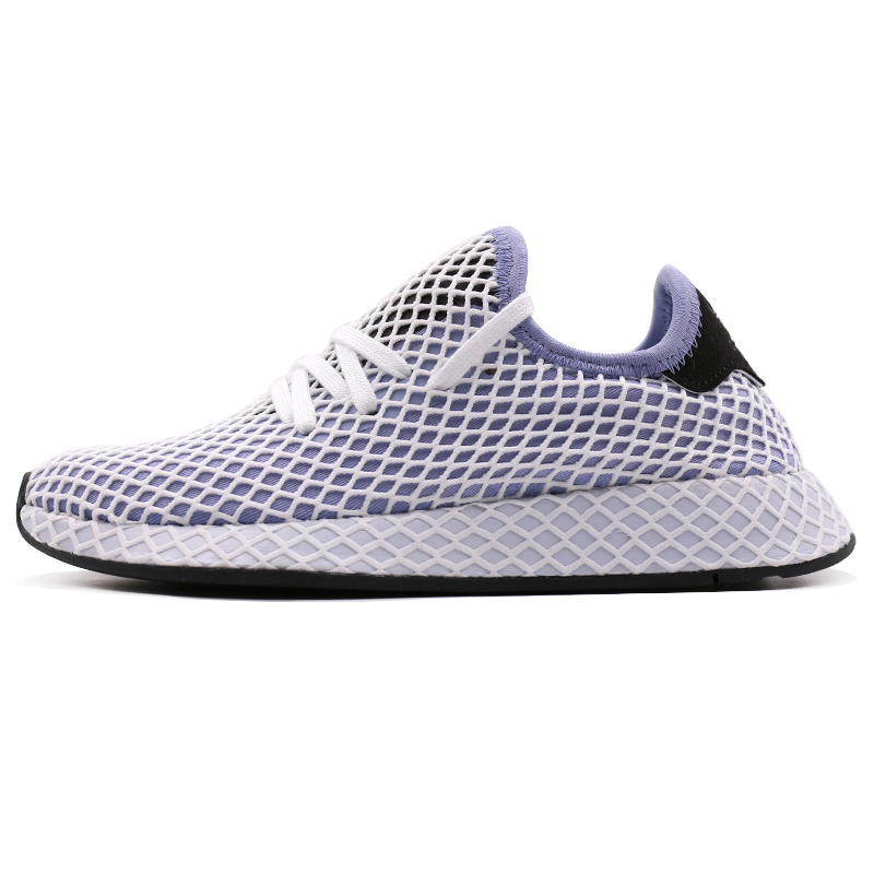Adidas阿迪达斯三叶女鞋夏季运动鞋网面休闲鞋-CQ2912