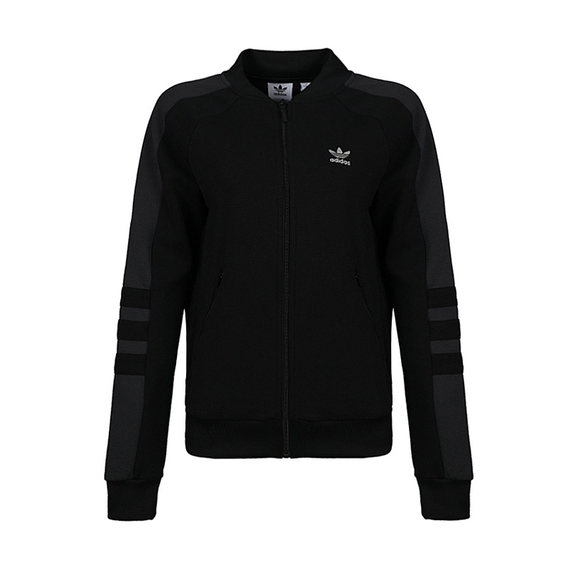 ADIDAS阿迪达斯经典女子休闲运动上衣保暖夹克外套DH4194