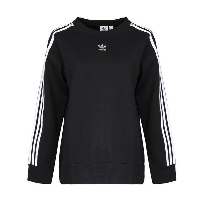 ADIDAS阿迪达斯三叶春季女子舒适套头衫-CE2431