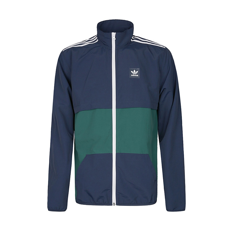 ADIDAS阿迪达斯春季男子运动休闲舒适梭织夹克外套CF5790