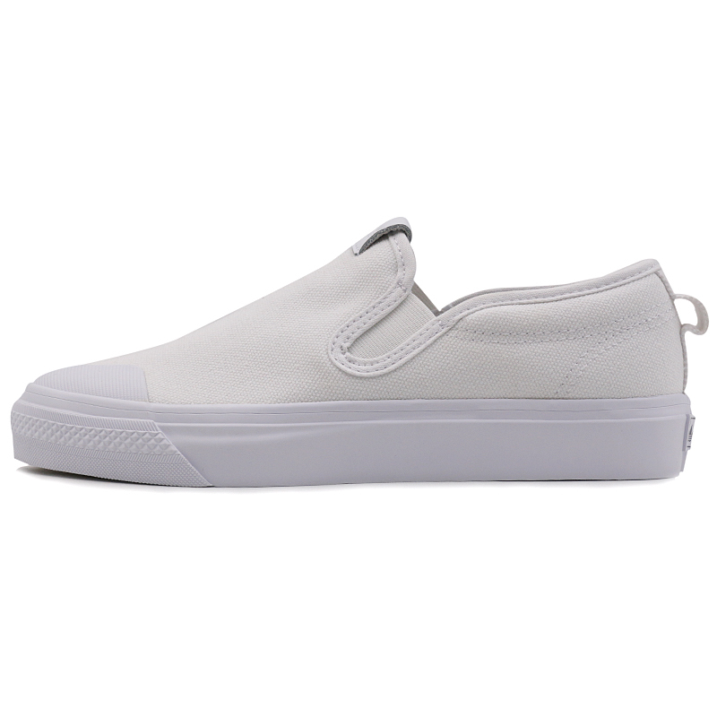 Adidas阿迪达斯三叶女鞋帆布小白鞋一脚穿休闲鞋-CQ3103