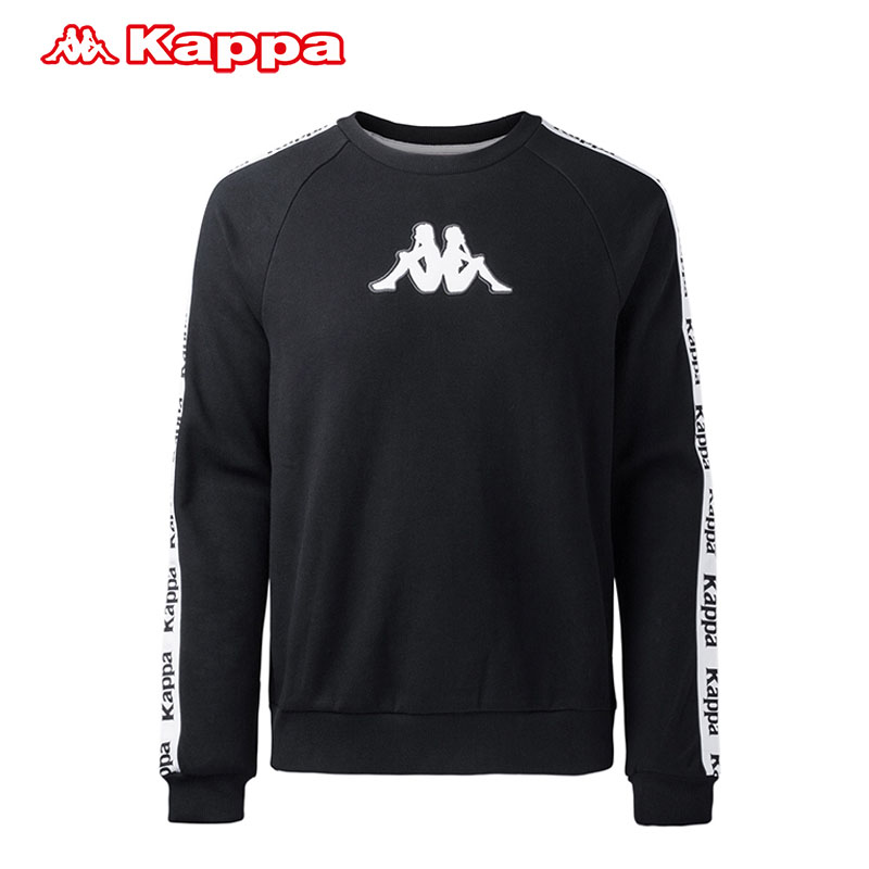 KAPPA卡帕男款运动卫衣套头衫休闲圆领长袖|K0852WT62D