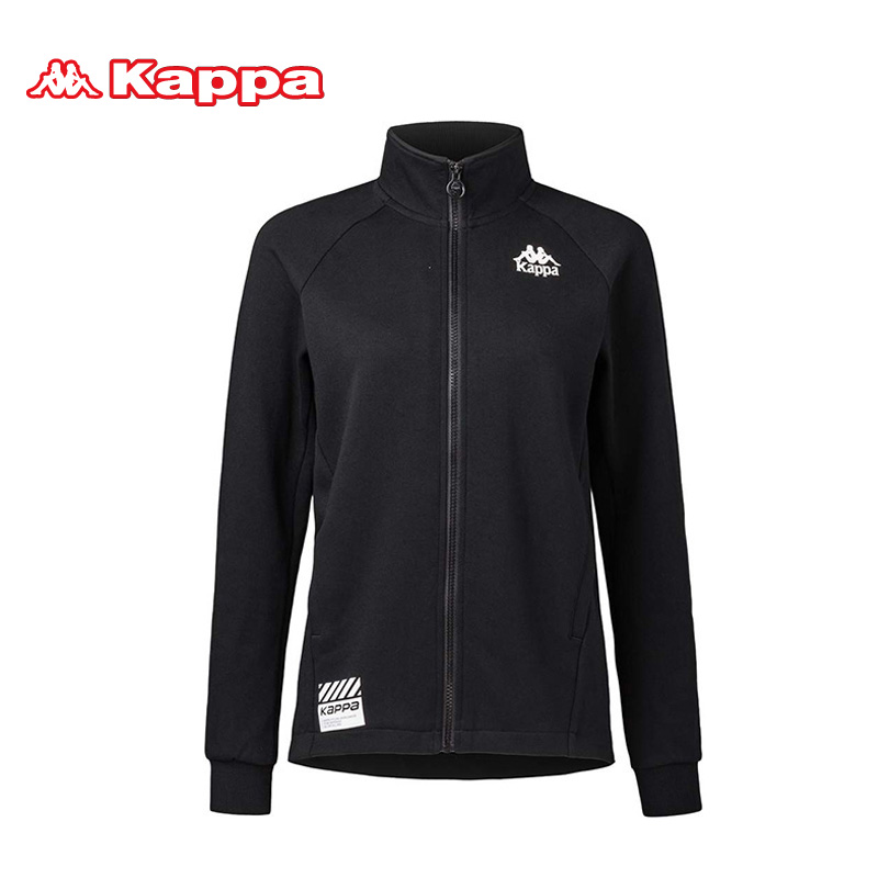 KAPPA/卡帕女子运动服秋款开衫卫衣针织外套|K0862WK18D