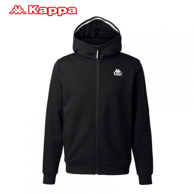 KAPPA卡帕男运动外套连帽开衫卫衣休闲长袖男|K0852MK01-888/990