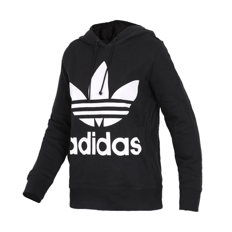 ADIDAS阿迪达斯三叶女子连帽卫衣套头衫-CE2408_4