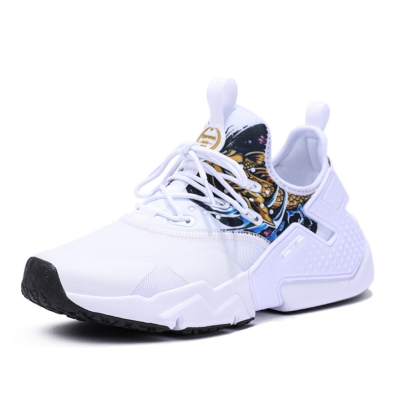 森马运动情侣鞋ins潮流韩版百搭2019春季平底鞋黑色休闲跑步鞋