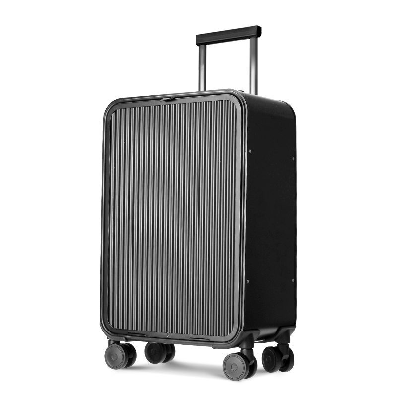 OSDY全铝镁合金拉杆箱万向轮行李箱男女24密码箱便携旅行箱O-M0623