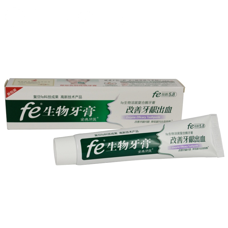 fe生物溶菌复合酶牙膏 改善牙龈出血 指数5.8 90g