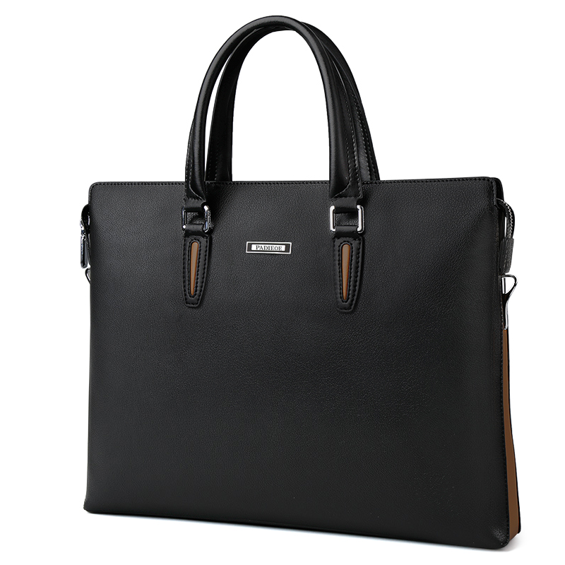 【顺丰配送】Padieoe商务男包手提包男单肩包斜挎公文包男士包包新款休闲潮