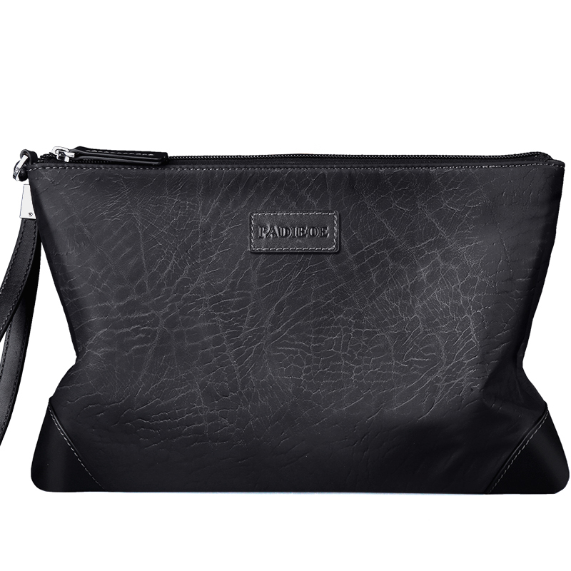 【顺丰配送】padieoe帕迪欧休闲手包男士2020新款时尚帆布手拿包男手抓包商务信封包男