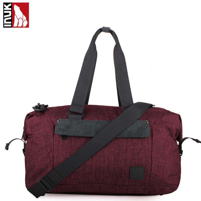 加拿大（Inuk）旅行袋 男女时尚休闲涤纶多功能 埃菲尔灰 IKB50515107025