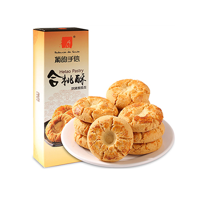 临期食品 葡韵 澳门特产休闲零食 核桃酥 80g