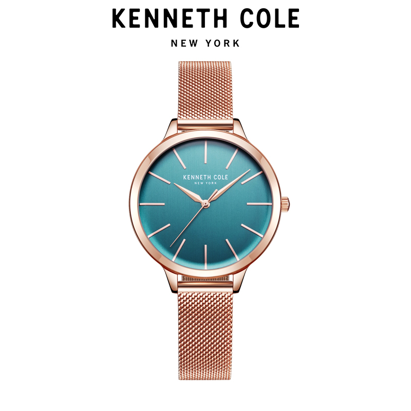 凯尼斯克尔(Kenneth Cole)手表正品KC女表 石英表时尚潮流米兰钢织带简约时装手表DW表