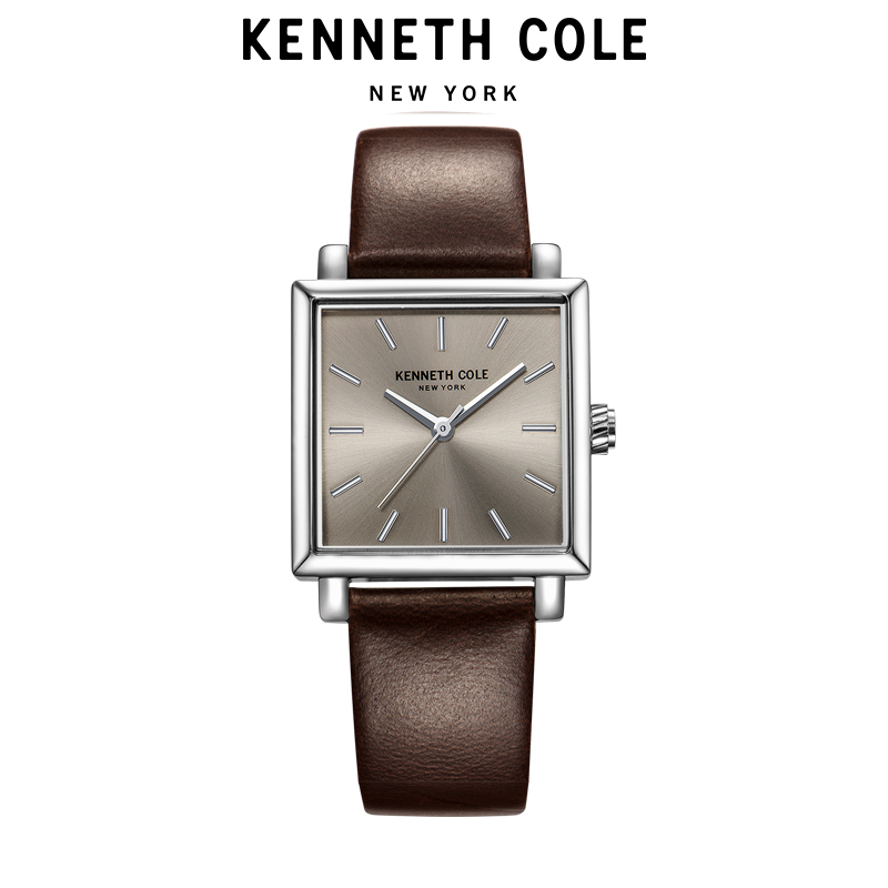 凯尼斯克尔(Kenneth Cole)手表正品KC女表 欧美潮流简约石英表方形表盘防水时装时尚百搭手表