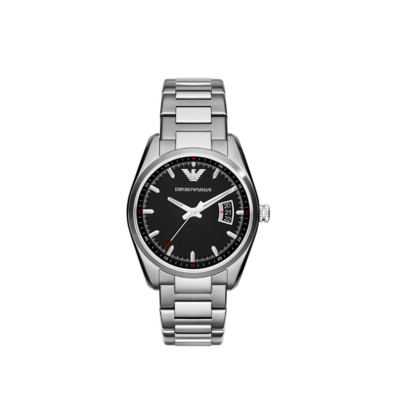 阿玛尼（ARMANI）手表 贝克汉姆款商务石英男表 英伦风时装腕表 AR6019