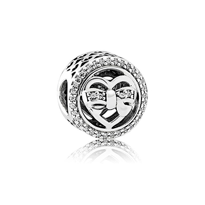 PANDORA潘多拉 爱的羁绊 925银串饰 792146CZ