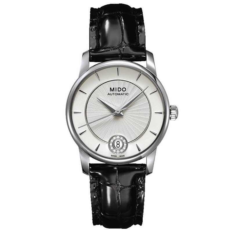 美度(Mido)贝伦赛丽系列自动机械表 女 瑞士品牌 皮带时尚休闲商务女士手表M007.207.16.036.00