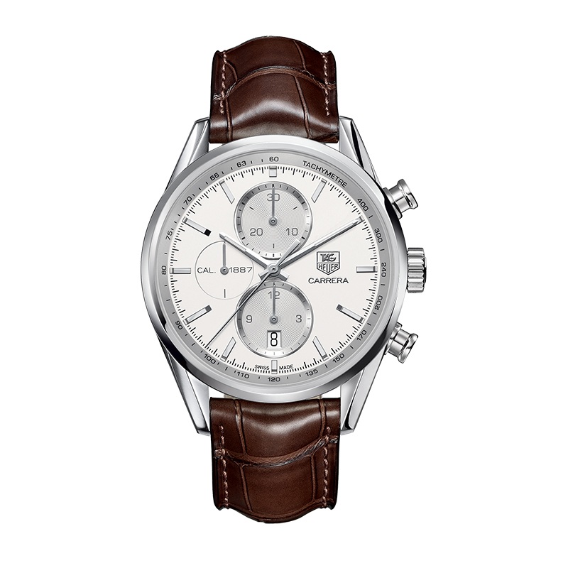 泰格豪雅(TAG Heuer)瑞士手表 卡莱拉系列自动机械男士手表CAR2111.FC6291