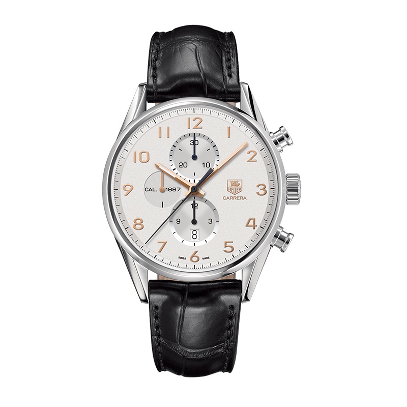 泰格豪雅(TAG Heuer)瑞士手表 卡莱拉系列自动机械男士手表CAR2012.FC6235